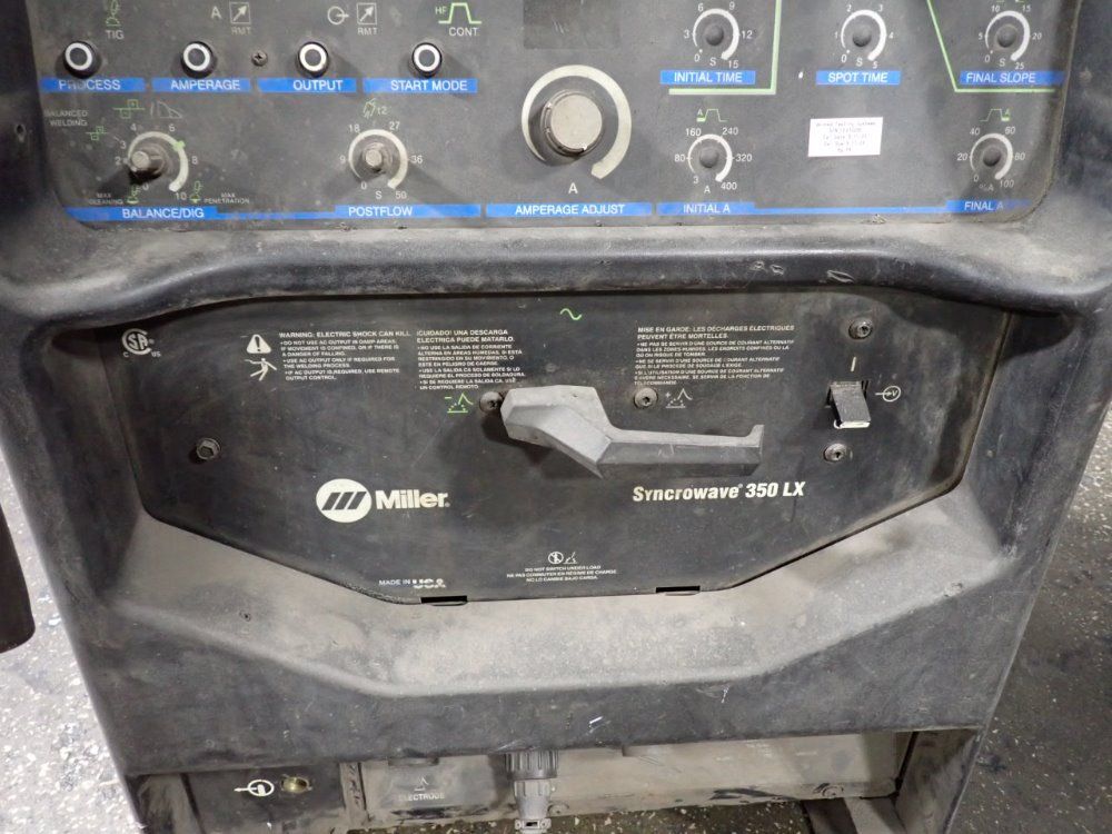 Miller Miller Syncrowave 350lx Welder