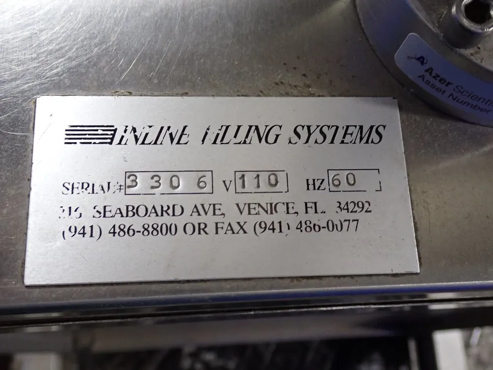 Inline Filling Systems Inline Capper