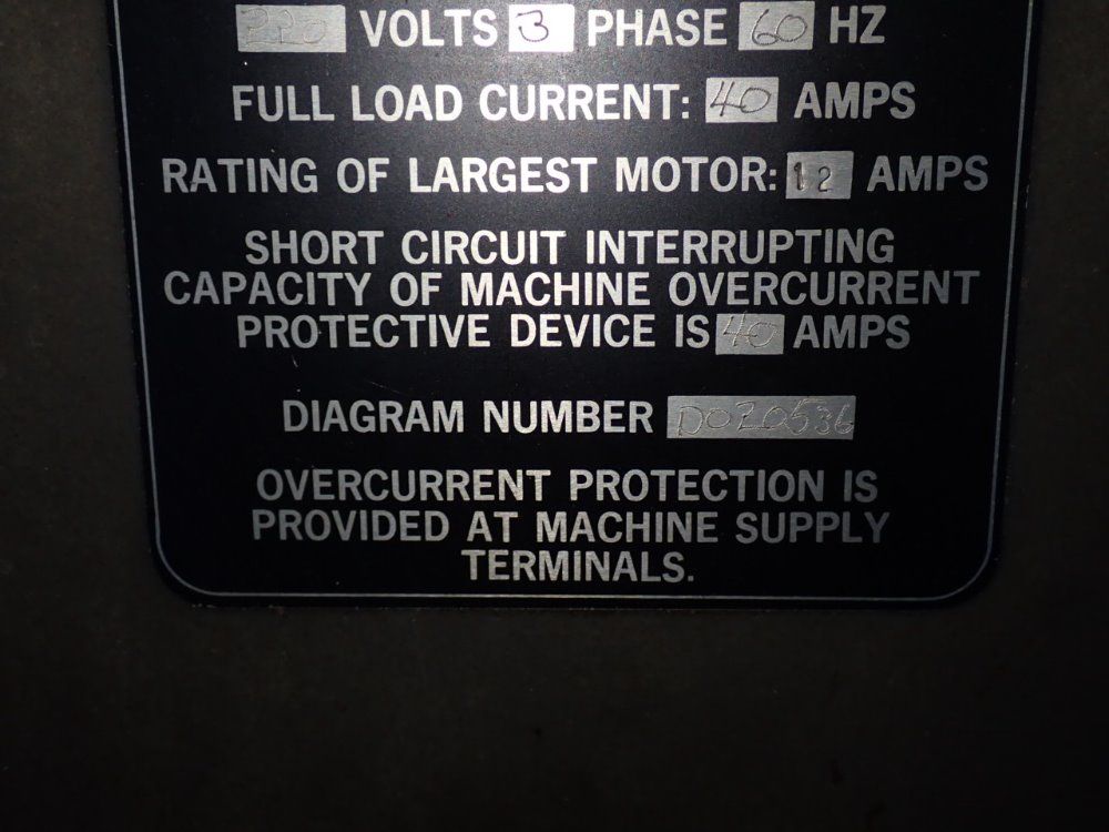 Bridgeport Bridgeport Series Ii Vertical Mill