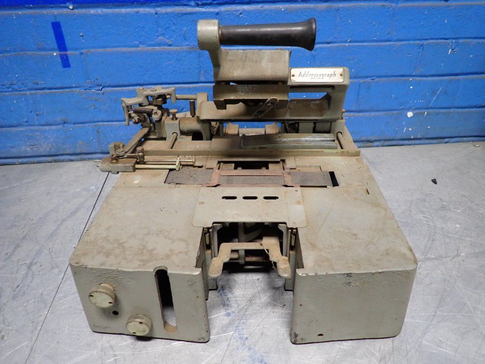 Addressograph Multigraph Corporation Stamping Machine