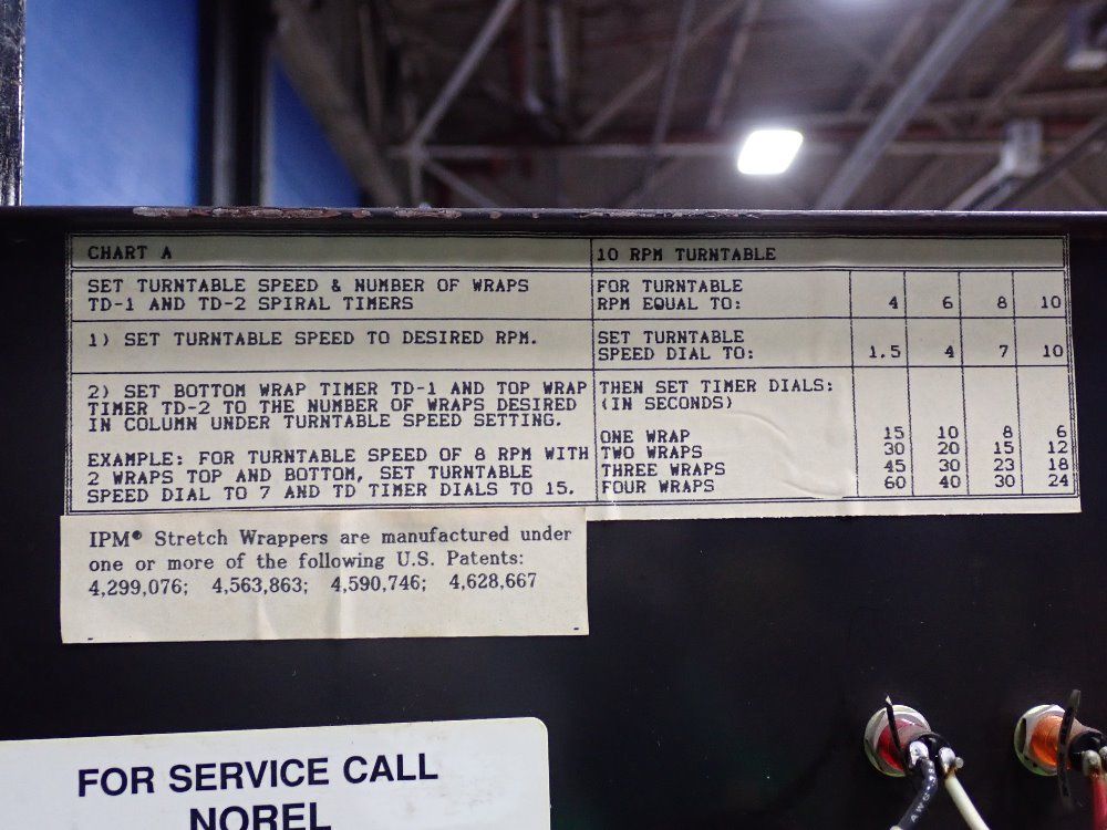 International Packaging Machines Inc International Packaging Machines Inc 55 Series Stretch Wrap
