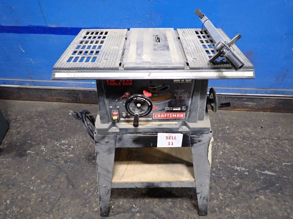 Craftsman 10" Table Saw - 137.221960