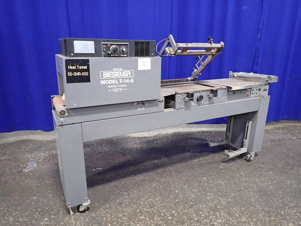 Beseler 12" X 34" / 14 1/2" X 19 1/2" Heat Shrink Tunnel/sealer - T-14-s-d