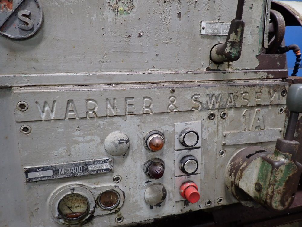Warner  Swasey Warner  Swasey 1a Turret Lathe