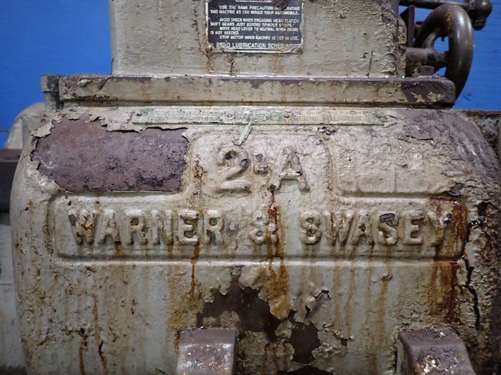 Warner  Swasey Warner  Swasey 2a Turret Lathe