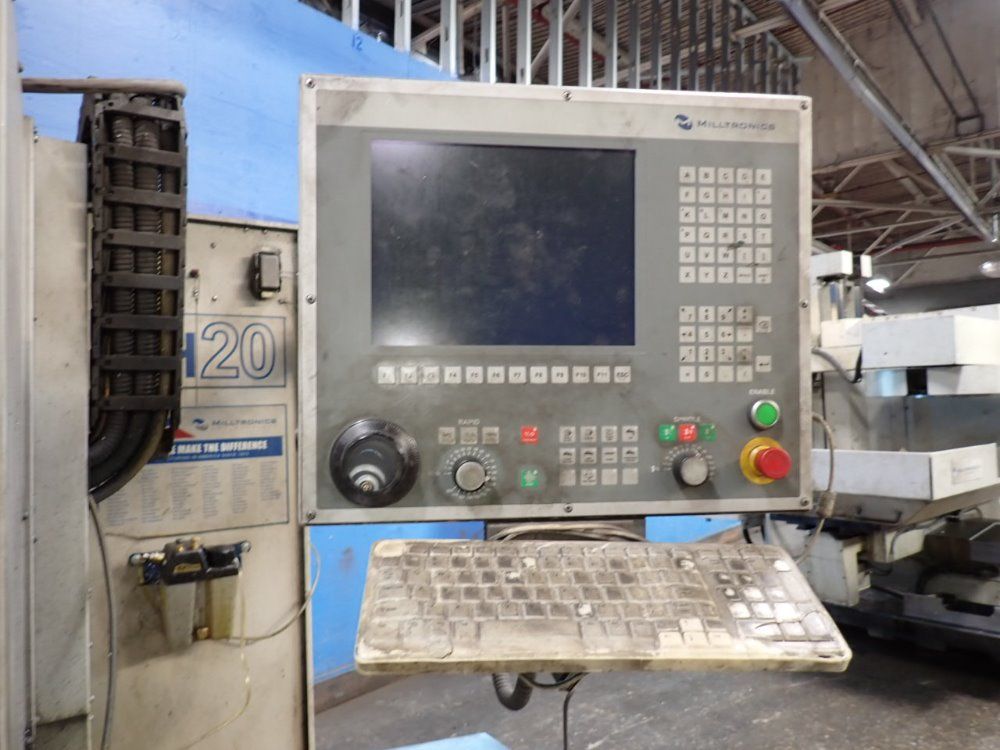 Milltronics 16" X 54" 2012 Milltronics Rh20 Cnc Vmc - Rh20