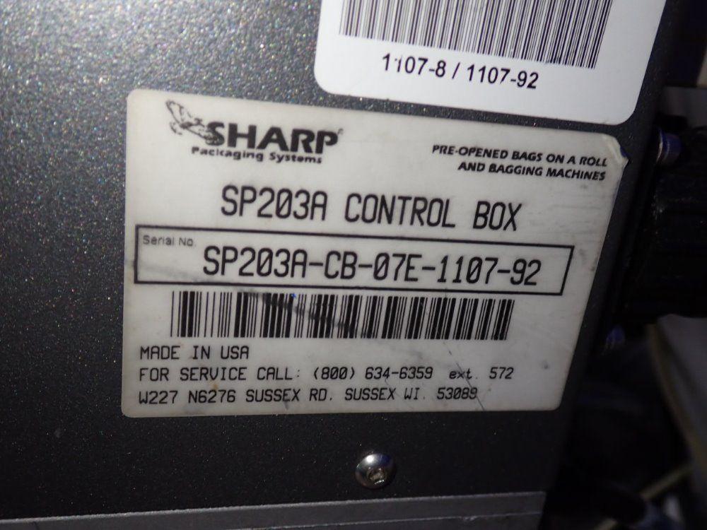 Sharp Packaging Systems Sharp Packaging Systems Max Plus Automatic Bagger