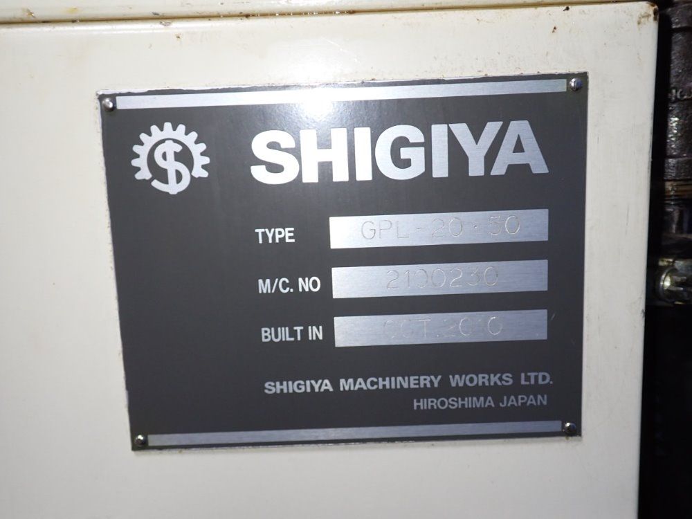 Shigiya 2010 Shigiya Gpl2050 Od Grinder