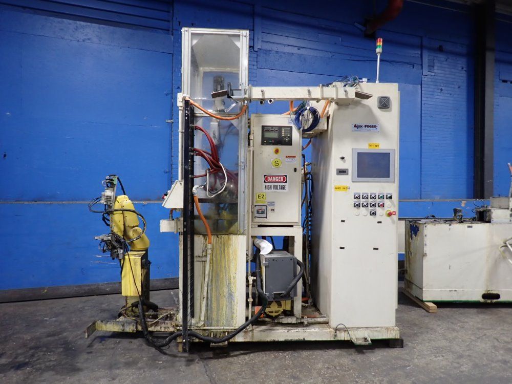 Ajax Tocco / Fanuc Heat Treater W/ Robot - Lr Mate 200ic