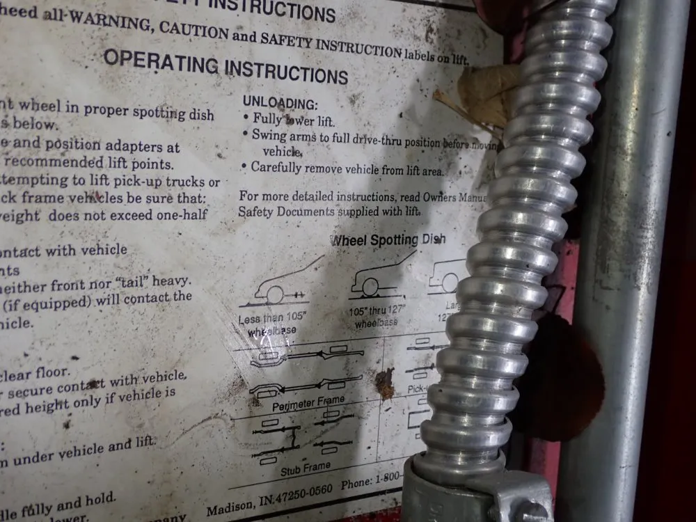 Rotary Lift/a Dover Industries Company 2-post Lift