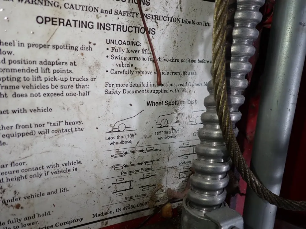 Rotary Lift/a Dover Industries Company 2-post Lift