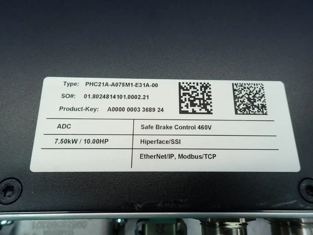 Sew Eurodrive Movipro Drive & Application Controller - Phc21a-a075m1-e31a-00