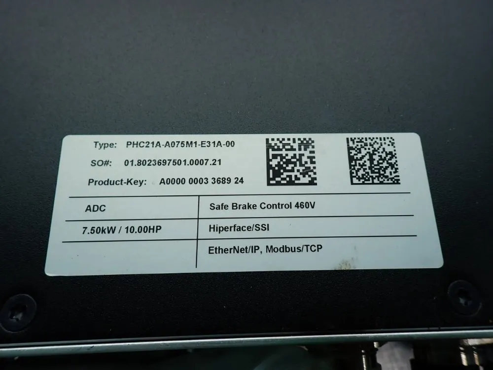 Sew Eurodrive Movipro Drive & Application Controller - Phc21a-a075m1-e31a-00