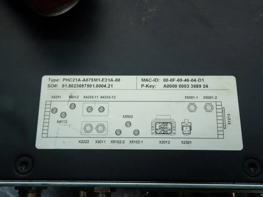 Sew Eurodrive Movipro Drive & Application Controller - Phc21a-a075m1-e31a-00