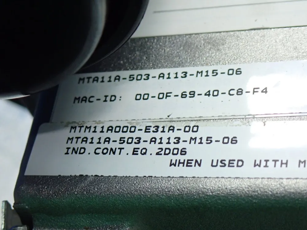 Sew Eurodrive Movifit Mc/fc Functional Safety Hybrid Abox Unit - Mta11a-503-a113-m15-06