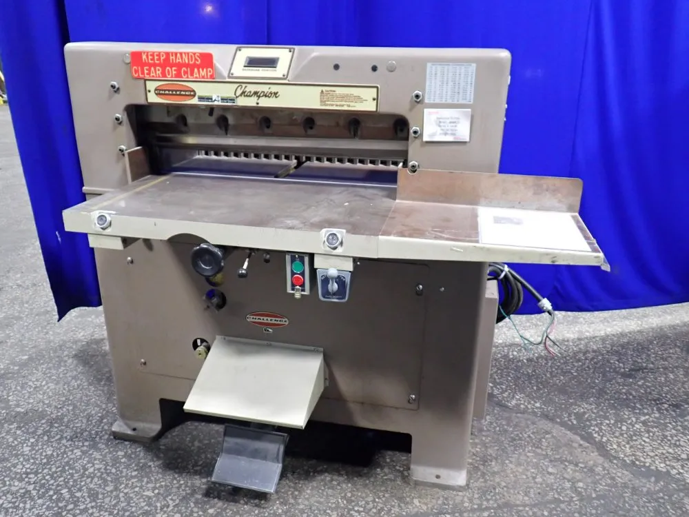 The Challenge Machinery 30" Paper Cutter - Mcpb