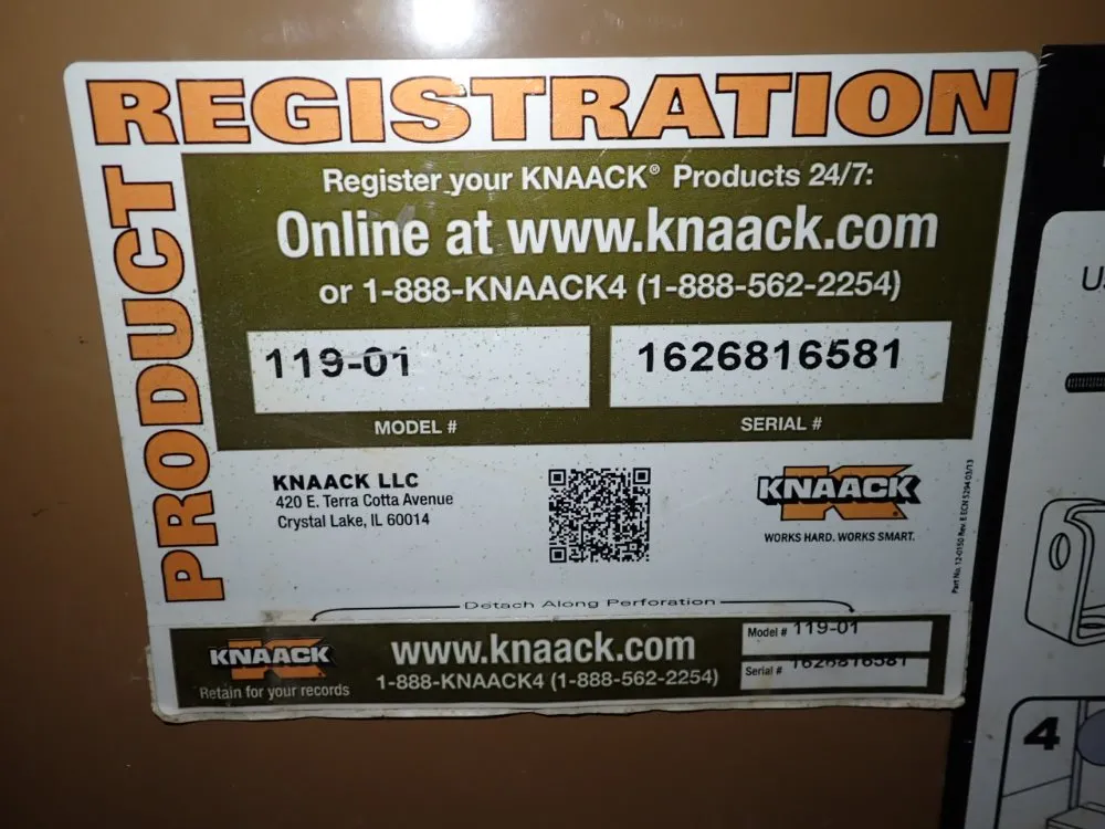 Knaack Job Box - 119-01