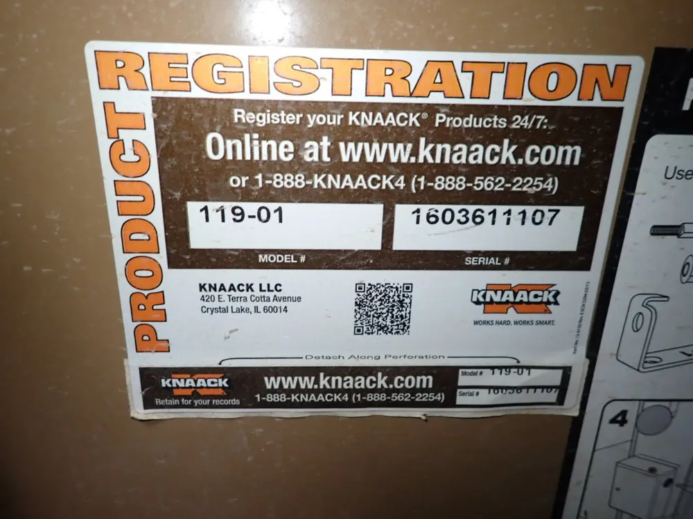 Knaack Job Box - 119-01