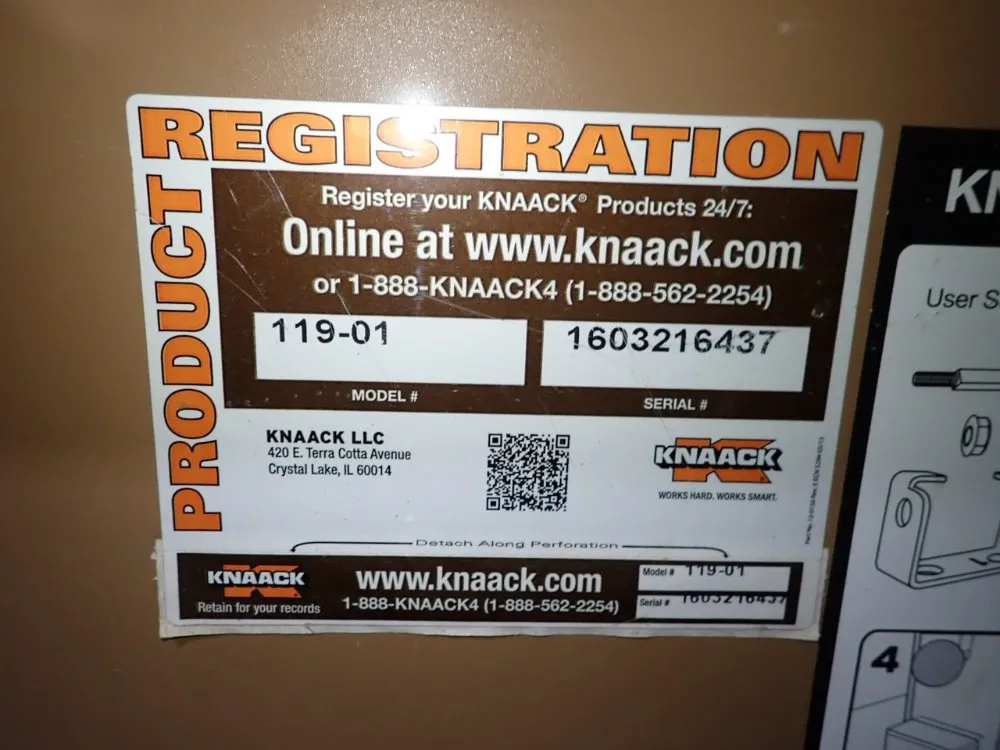 Knaack Job Box - 119-01