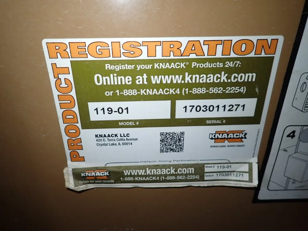 Knaack Job Box - 119-01