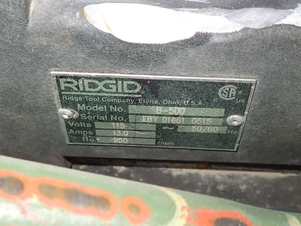 Ridgid Pipe Beveller - B-500