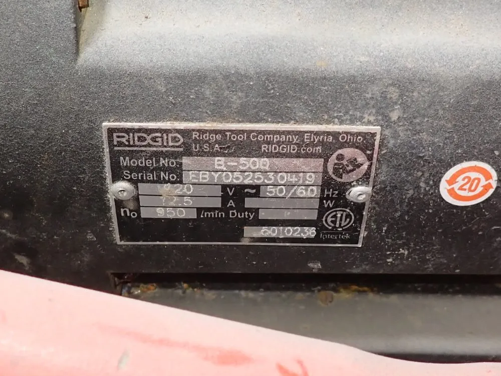 Ridgid Pipe Beveller - B-500