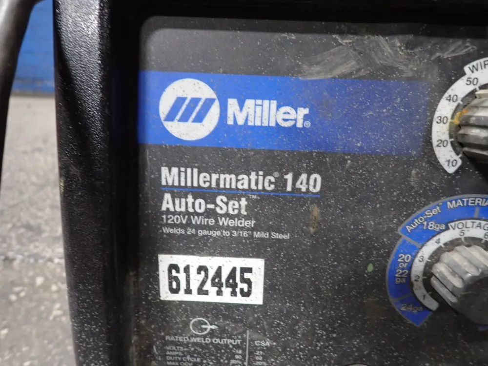 Miller 90 Amps Wire Welder - Millermatic 140