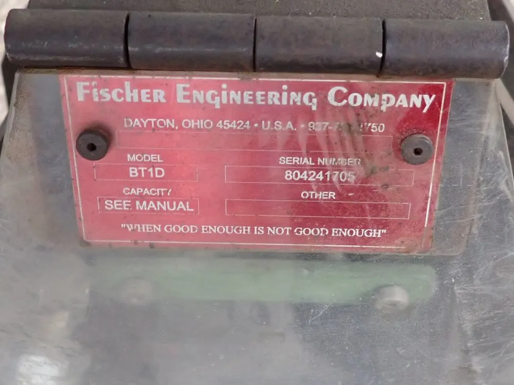 Fischer Engineering Company Bend Tester - Bt1d