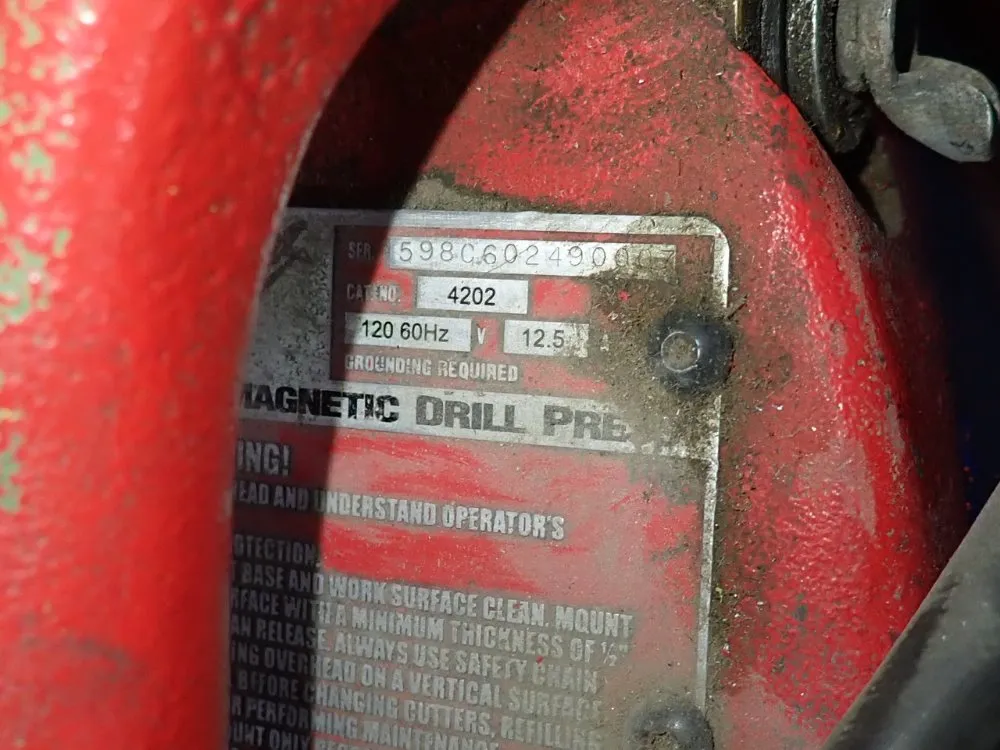 Milwaukee Electric Tool Corp 4" Electromagnetic Drill Press - 4202