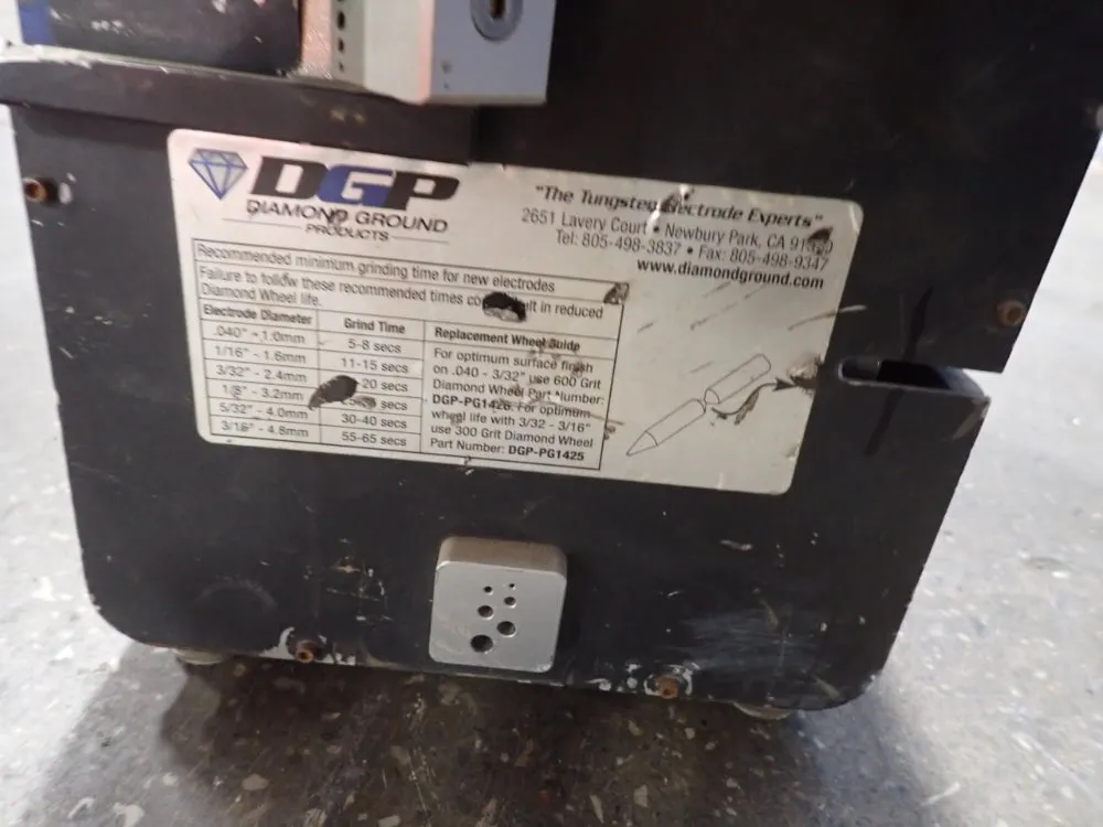 Diamond Group Products Electrode Grinder - Piranha Iii