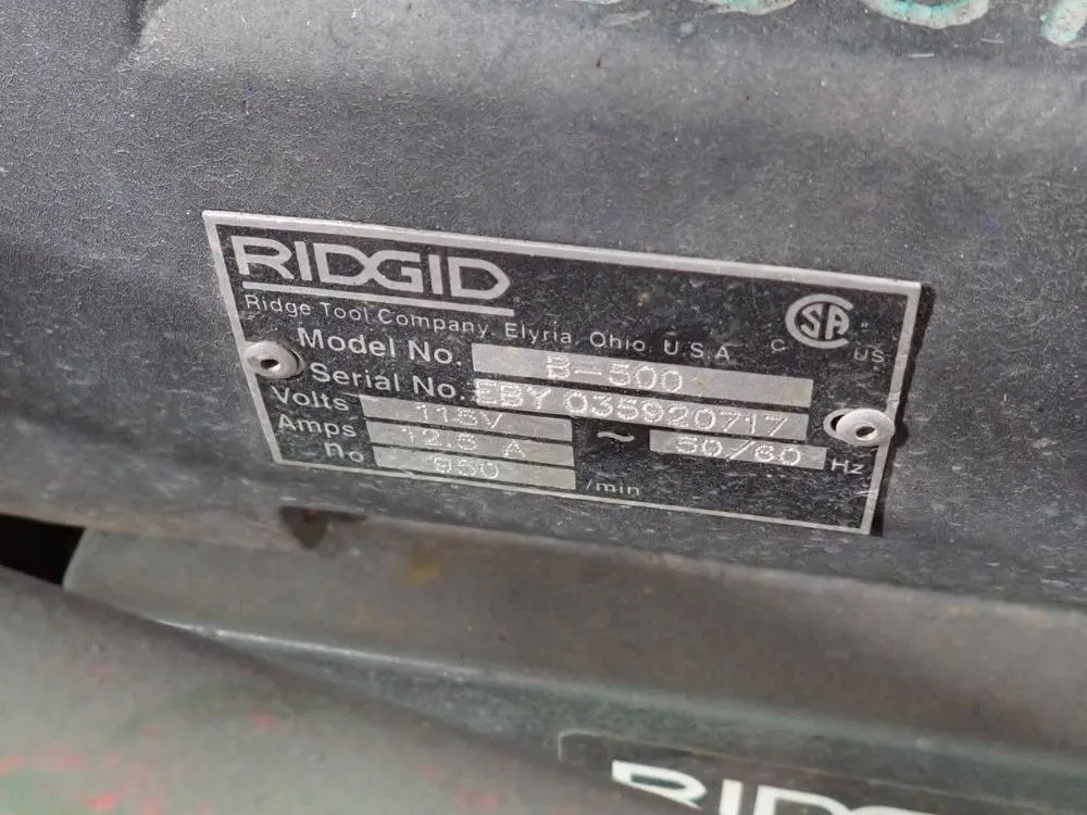 Ridgid Pipe Beveller - B-500