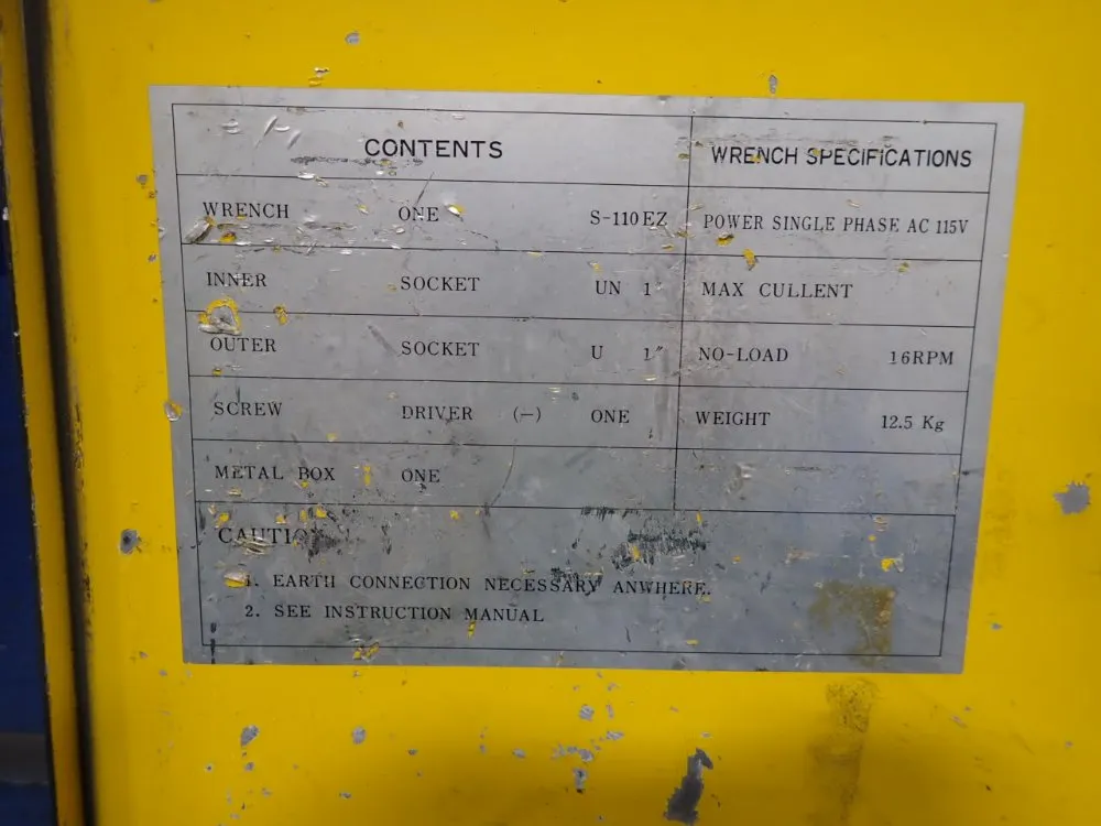 Electric Shear Wrench