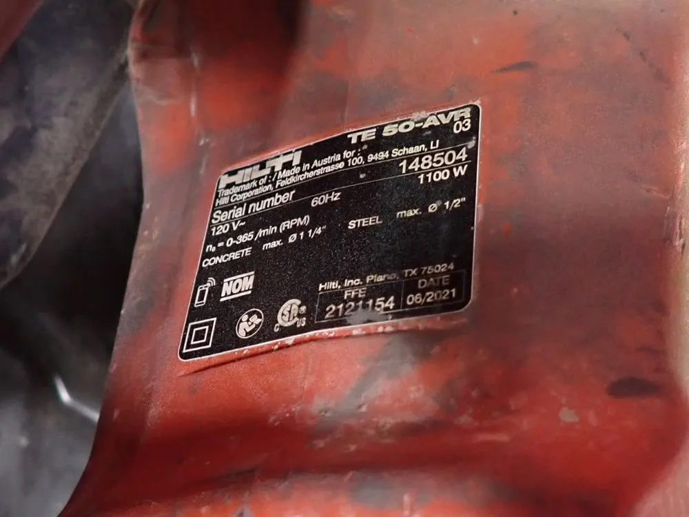 Hilti Rotary Hammer - Te 50-avr