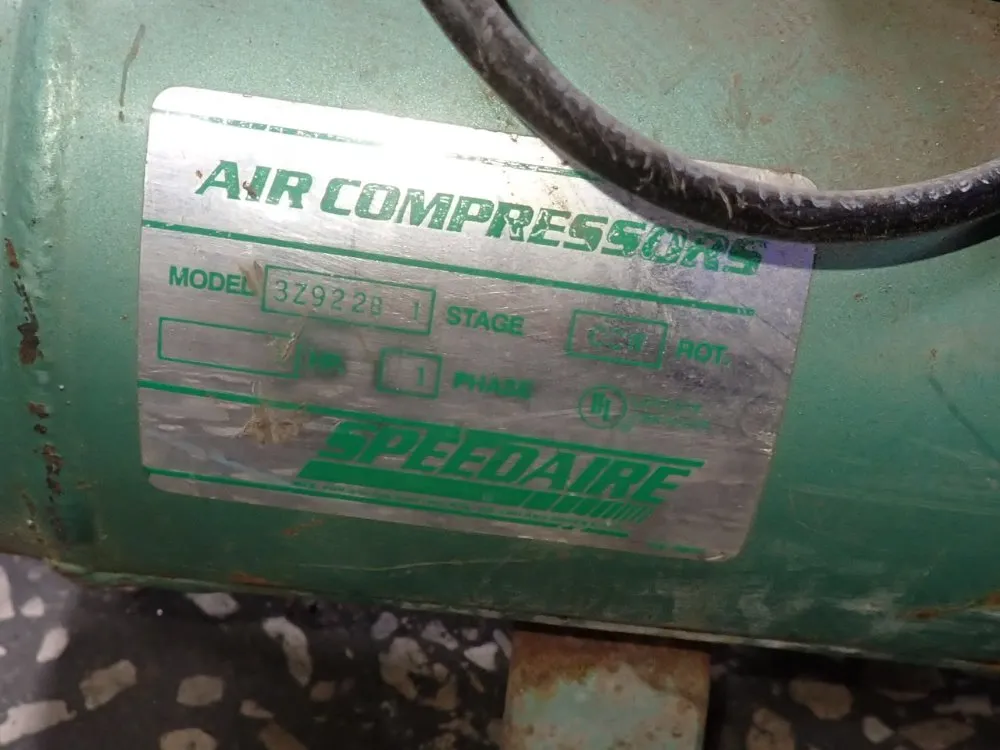 Speedaire Air Compressor - 3z922b-1
