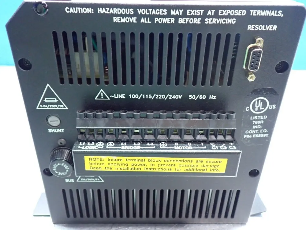 Emerson Motion Control Positioning Servo Drive - Fx-6120