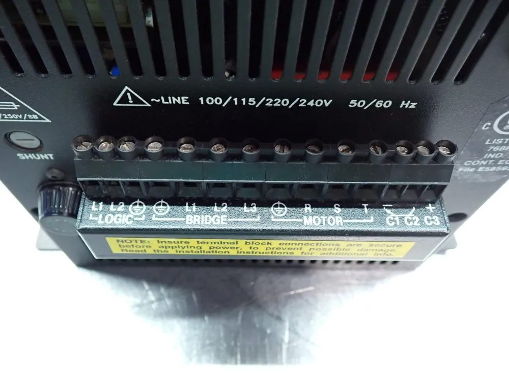 Emerson Motion Control Positioning Servo Drive - Fx-6120