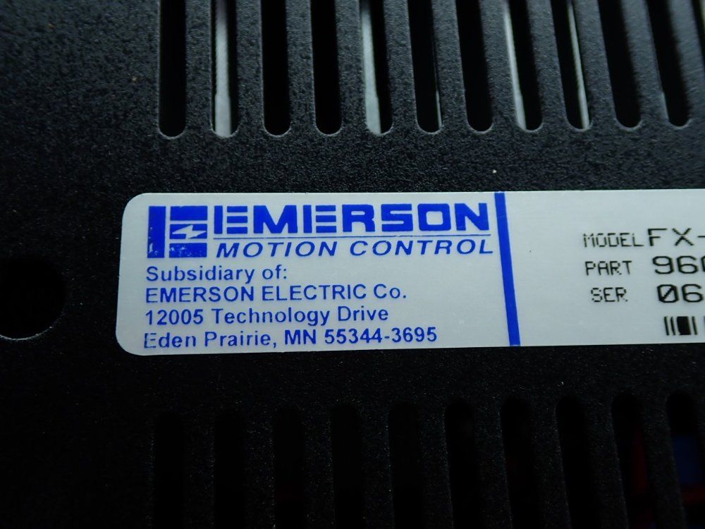 Emerson Motion Control Positioning Servo Drive - Fx-6120