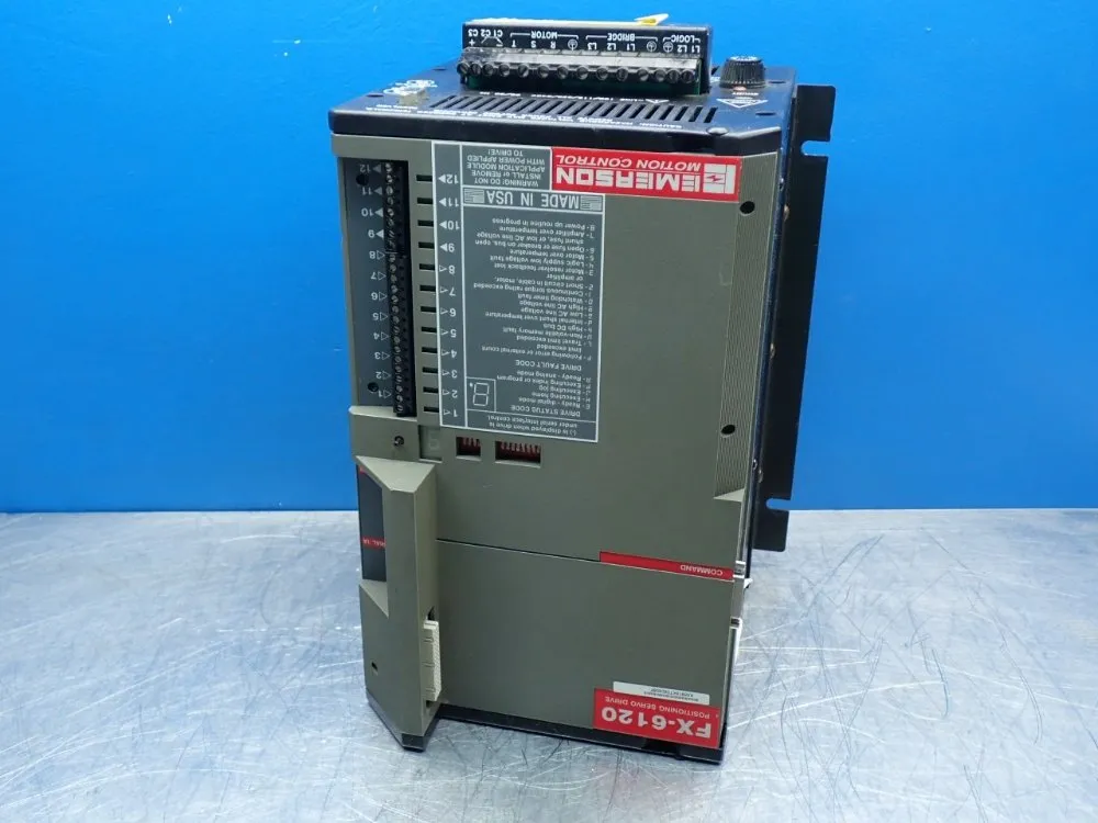Emerson Motion Control Positioning Servo Drive Unit - Fx-6120
