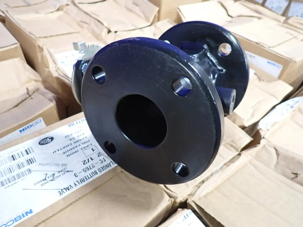 Nibco 2 1/2" Flanged Butterfly Valves - Fc2765