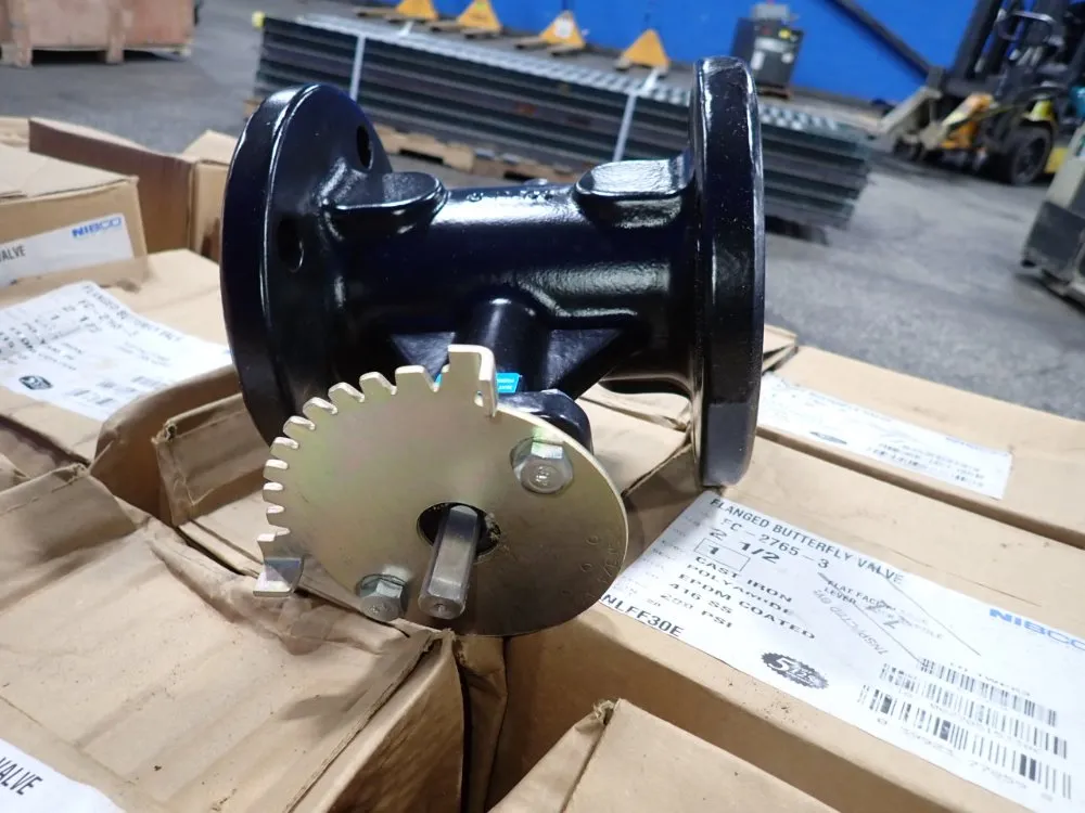 Nibco 2 1/2" Flanged Butterfly Valves - Fc2765