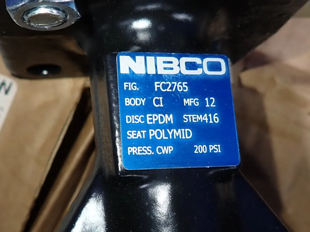 Nibco 2 1/2" Flanged Butterfly Valves - Fc2765