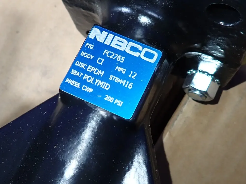 Nibco 2 1/2" Flanged Butterfly Valves - Fc2765