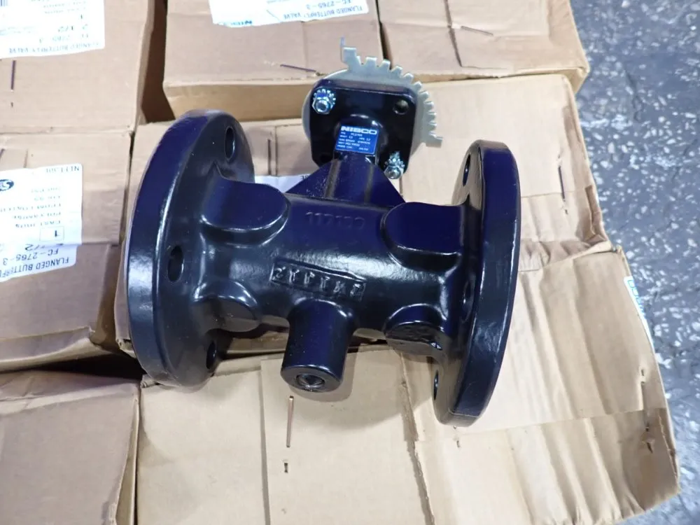 Nibco 2 1/2" Flanged Butterfly Valves - Fc2765