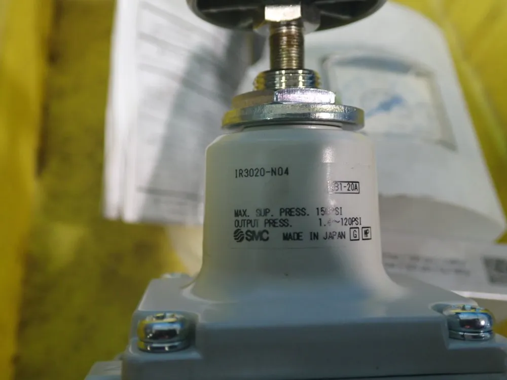 Festo, Smc Pressure Regualtor, Precision Regulator - Ms6-lr-1/2-d6-as, Ir3020-n04