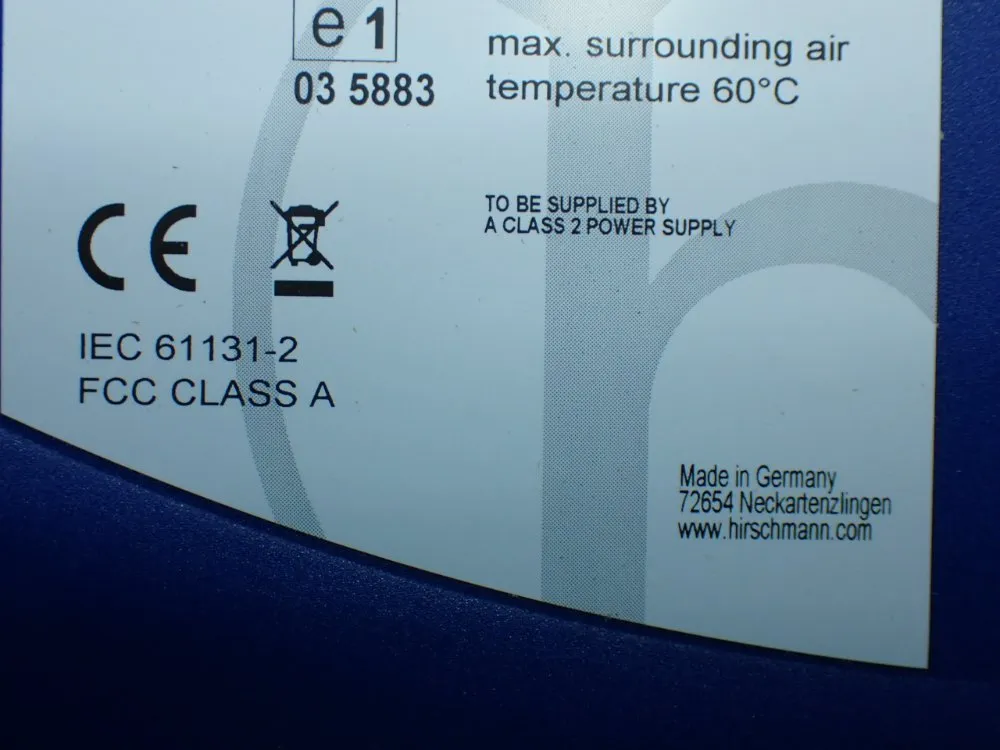 Hirschmann Industrial Ethernet Switch. - Spider Ii 8tx