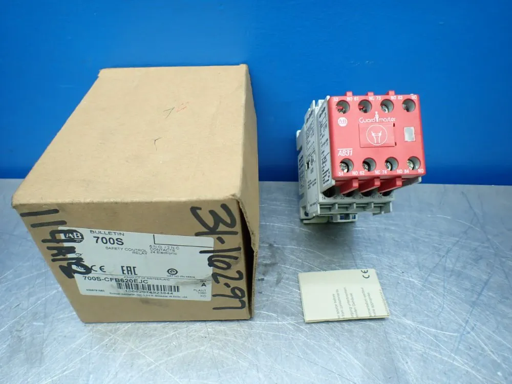 Allen-bradley Safety Control Relay. - 700s-cfb620ejc