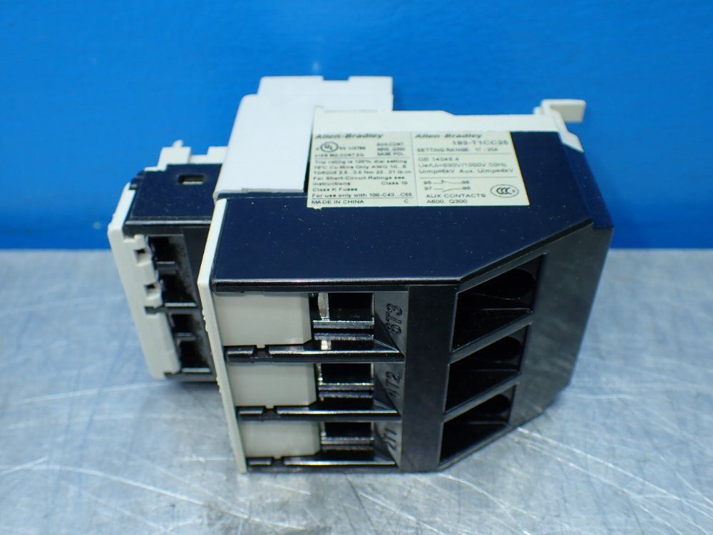 Allen-bradley Thermal Overload Relay - 193-t1cc25