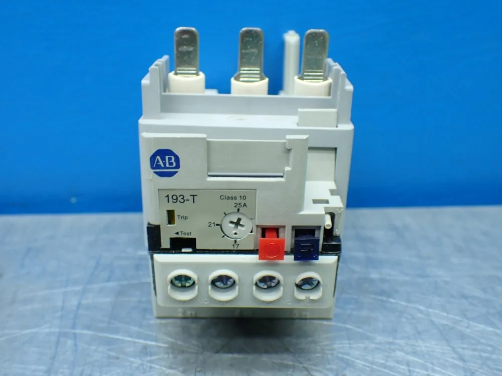 Allen-bradley Thermal Overload Relay - 193-t1cc25