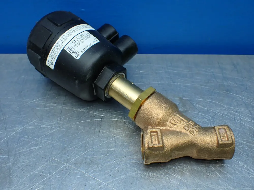 Burkert 2/2 Way Angle Seat Valve - 00463585