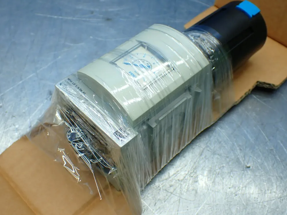 Festo Pneumatic Pressure Regulator - Ms6-lr-1/4-d6-as